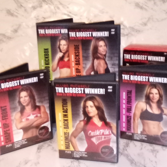 Jillian Michaels The Biggest Winner How To Win By Losing Complete 5 DVD Set - Picture 2 of 12